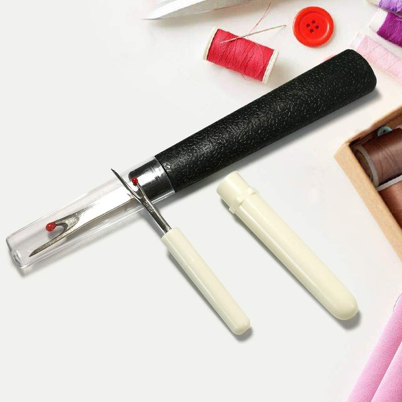 Aipker 2PCS Seam Rippers, Sharp Sewing Seam Thread Remover Stitch Unpicker with Ergonomic Handles for Needle Work Patterns and Sewing Clothes - Image 5